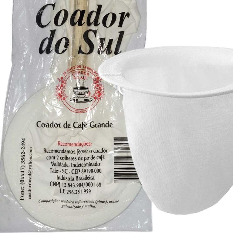 COADOR DE CAFÉ DE PANO GRANDE