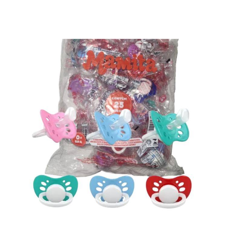 CHUPETA SILICONE MAMITA BICO ORT PCT C/25
