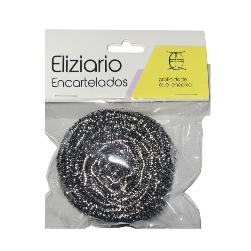 ESPONJA DE AÇO INÓX ENCARTELADA